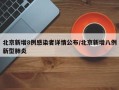 北京新增8例感染者详情公布/北京新增八例新型肺炎